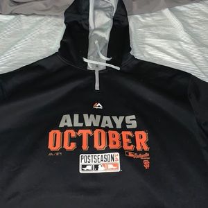 San Francisco Giants 2014 MLB Playoff Players, Team, Official Sweatshirt XL